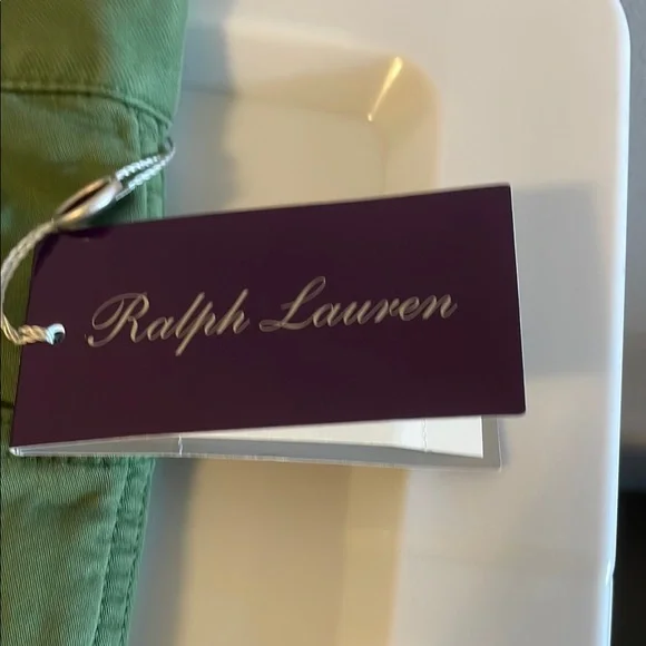 Ralph Lauren Purple Label Green Chinos Casual Style